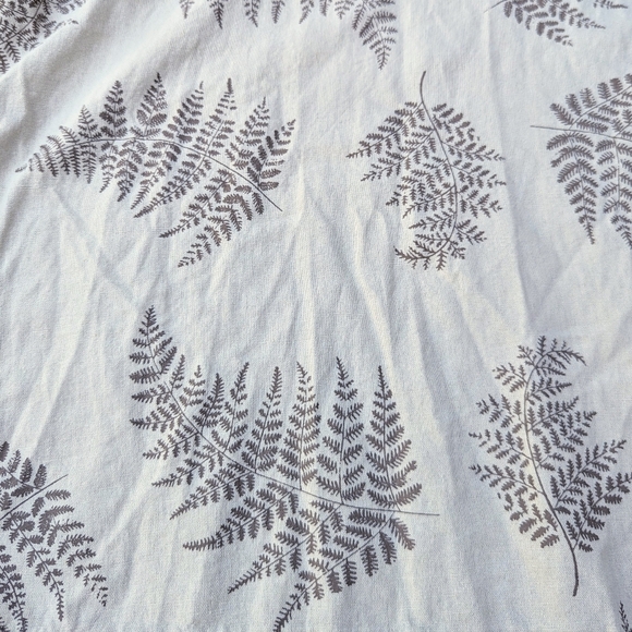 TONLE veha fern print linen popover top S M - Picture 7 of 9